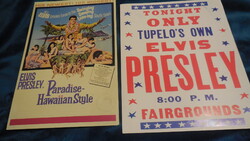 ELVIS PRESLEY  plakátok  Elvis  By  Request  -  Tonight  Only Tupelo ' s own Ehrenberg  ....