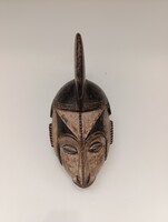 Antik afrikai Igbo népcsoport fa maszk Nigéria africká maska afrikanische Maske D79 925 6421