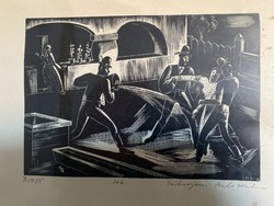 Gáborjáni Szabó Kálmán ( 1897 - 1955 )  - Húsvéti locsolkodás 1936 .