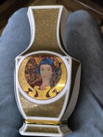 Hollóházi Faragó Hermes váza
