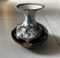 Hollóháza -Jurcsák, porcelán váza