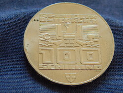 Ausztria 100 Schilling (KM#2927) 1975 0.6400 ezüst 24 g.
