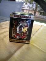 Japán teás doboz pléh doboz