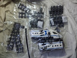 Real Transit vasút kocka építőjáték, kompatibilis (4207)