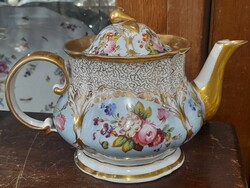 Alt Wien,Carlsbad,Karlsbad Chodau,Portheim & Sohn 1860,Vastag Biedermeier Porcelán Kiöntő Kanna.