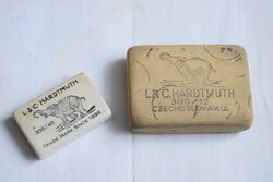 L&C Hardtmuth 300/12 radír Csehszlovákia , nagy radír , írószer , 80as évek , Koh-i-Noor Hardtmuth