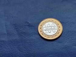 BAHREIN 100 FILS 2017 / 1438 CÍMER! KINGDOM OF BAHREIN! BIMETÁL! UNC!