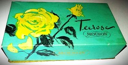 VINTAGE - TEE ROSE - tea rózsa illatú - MOUSON krém parfüm szappan intenzív illat 3 db eredeti doboz
