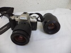 Pentax mz-50 camera + 2 lenses (3140)