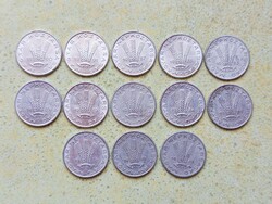 Magyarország 13 db Különböző Érme 20 Fillér 1968-1991