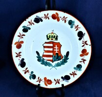 NAGYON RITKA, ANTIK MAGYAR CÍMERES  FALITÁNYÉR, CA. 1900!!!