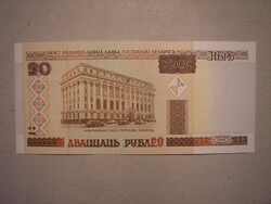 Fehéroroszország - 20 Rubel 2000 UNC