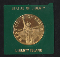 Statue of Liberty Hillis Island emlékérme