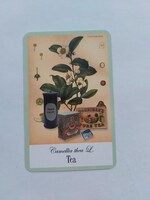 BOROSTYÁN GYÓGYSZERTÁR Budapest 2004. évi kártyanaptár - Camellia thea