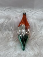 Retro  régi üveg karácsonyfadísz