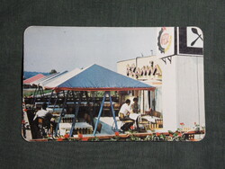 Kártyanaptár,Unió ÁFÉSZ,Miskolc,Piramis presszó, 1979, (1)