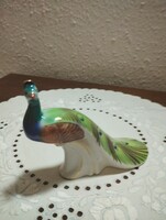 Hollóházi porcelán páva