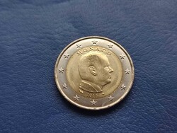 MONACO 2 EURO 2015 ALBERT HERCEG! RITKA! BIMETÁL! UNC!