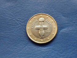 CIPRUS 1 EURO 2020 BIMETÁL! UNC! RITKA!