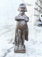 Antik  Boneparte Napóleon Csàszàr szobor fémből készült. Dekoráció kellék film színház....