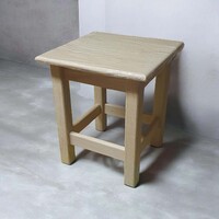 Standard háztartási hokedli, tömör tölgyfából, ÚJ !!!