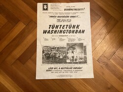 Két oldalas politikai prospektus .