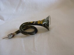 RÉGI ÜVEG KARÁCSONYFADÍSZ - HARSONA!