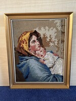 Gobelin falikép, falidísz