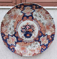 Hatalmas Keleti Japàn asztalközép kínáló, Fali tàl,Imari , Arita Japàn. 46,5 cm !