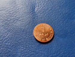 KATAR / STATE OF QATAR 1 DIRHAM 2016 / 1437 HAJÓ KARD PÁLMAFA! UNC!
