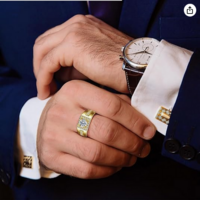 + VIDEÓ ! Luxus csúcskategóriás ékszer ,elegáns és stílusos gyűrű, csillogó cirkóniával díszítve.