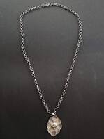 Retro Silver-Plated Necklace