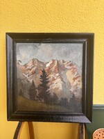 Silvio Poma - Dolomitok ( Olasz festő )