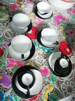 Art deco Hollóházi Pingvin kávés Aukció több száz termék vegye vigye