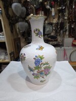 Herendi viktória mintás porcelán váza
