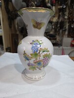 Herendi viktória mintás porcelán váza