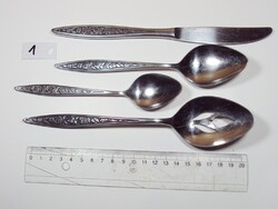 Retro evőeszköz készlet része kanál, kés Ekco Eterna Santiago japán gyártmány 4 db