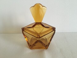 Vintage kristály piperekészlet darabja-kistálka