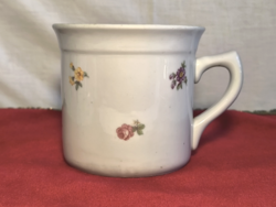 Kőbányai porcelán vastag falú bögre (Drasche)