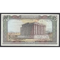 Libanon,50 livres 1983 UNC