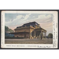 Magyarország,Gödöllő - Udvari váró-csarnok 1900