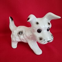 Retró  Román porcelán kutya