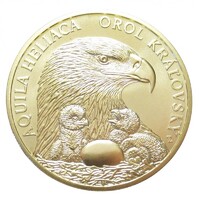 Szlovákia,5 euro 2025 - Parlagi sas UNC réz