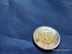 PANAMA 1 BALBOA / UN BALBOA 2018 VASCO NUNEZ DE BALBOA! BIMETÁL! UNC!