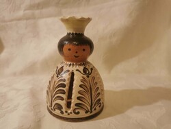 Liezen Prieler figurális kerámia gyertyatartó Ausztria