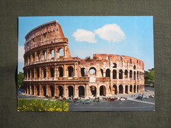 Képeslap,Olaszország,Róma,Colosseo,Kolosszeum látkép,részlet,1980-