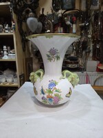 Herendi viktória mintás kosfejes váza