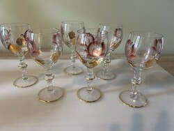 Gyönyörű Bohémia Kristály Készlet  ​Eladó egy 6 darabos, eredeti Bohémia kristálypohár készlet, ame