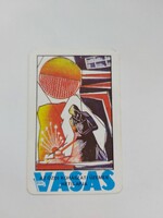 ÓZDI VASAS 1977. évi kártyanaptár - AZ ÓZDI KOHÁSZATI ÜZEMEK HETILAPJA