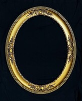 Antik ovális festmény vagy tükör keret !